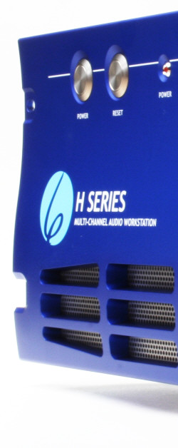 H Series front panel close-up