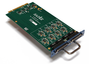16 Channel AES modular I/O expansion card