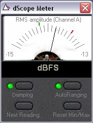 Moving coil meter screenshot Moving coil meter screenshot