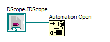 LabVIEW Screenshot: dScope Interface Reference