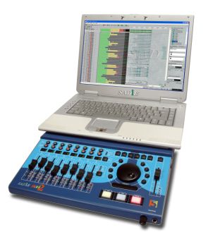 SADiE LRX2 with laptop