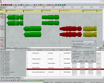 SADiE 5 overview screenshot