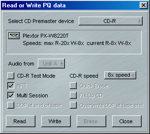 Multi-session CD-R