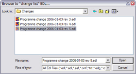 EDL expansion