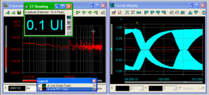 Example eye pattern screen